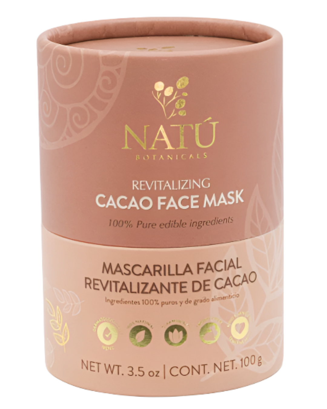 Mascarilla Facial Revitalizante de Cacao