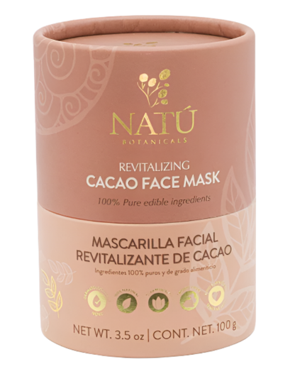 Mascarilla Facial Revitalizante de Cacao