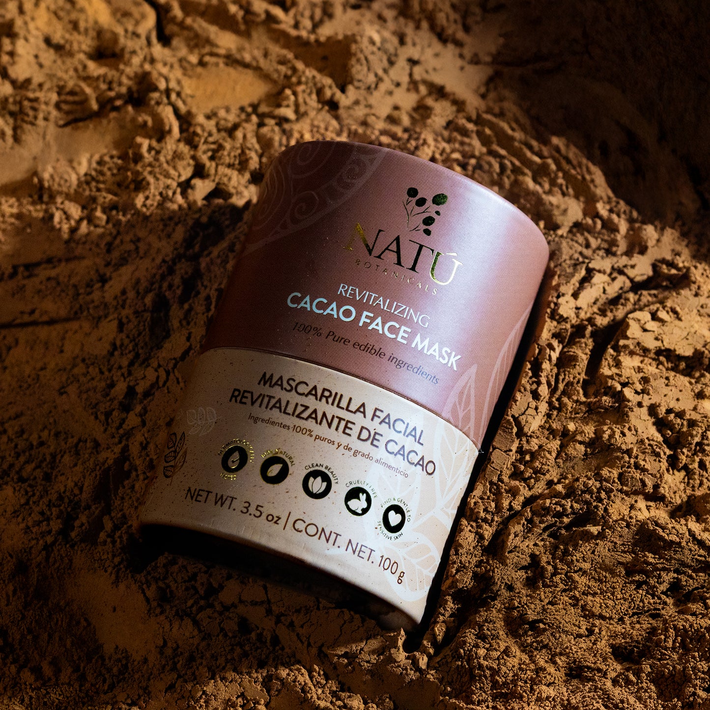 Mascarilla Facial Revitalizante de Cacao