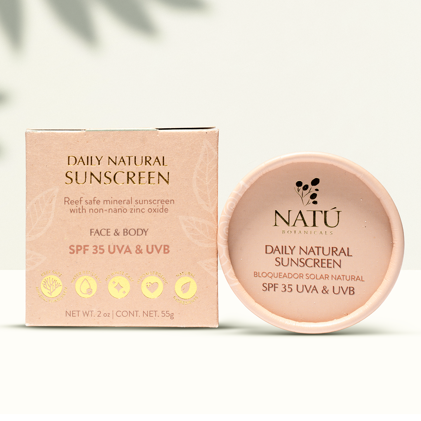 Bloqueador Solar Natural SPF 35