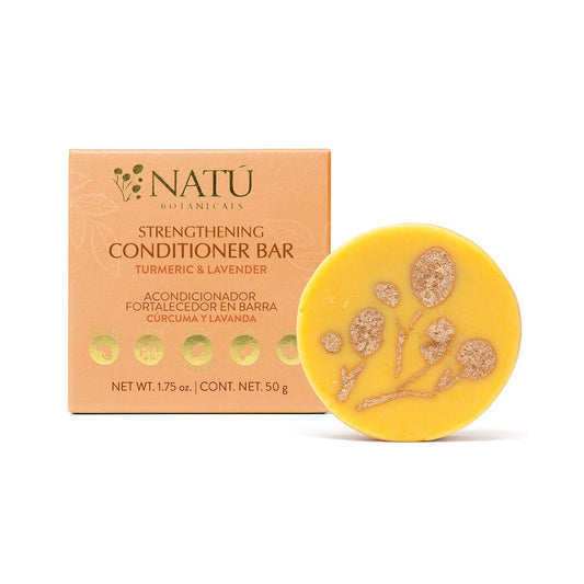 Acondicionador Fortalecedor de Cúrcuma y Lavanda - Natú Botanicals MX