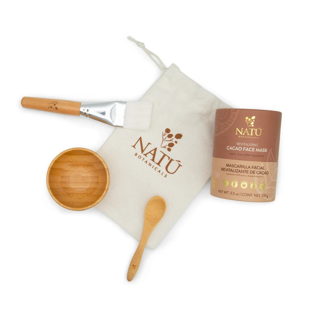 Kit de accesorios para mascarilla facial de bambú - Natú Botanicals MX