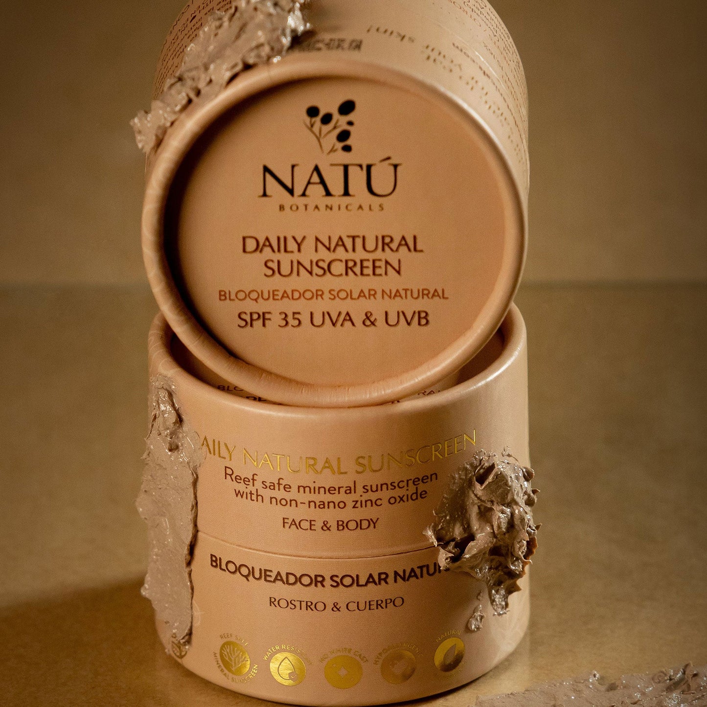 Bloqueador Solar Natural SPF 35 - Natú Botanicals MX