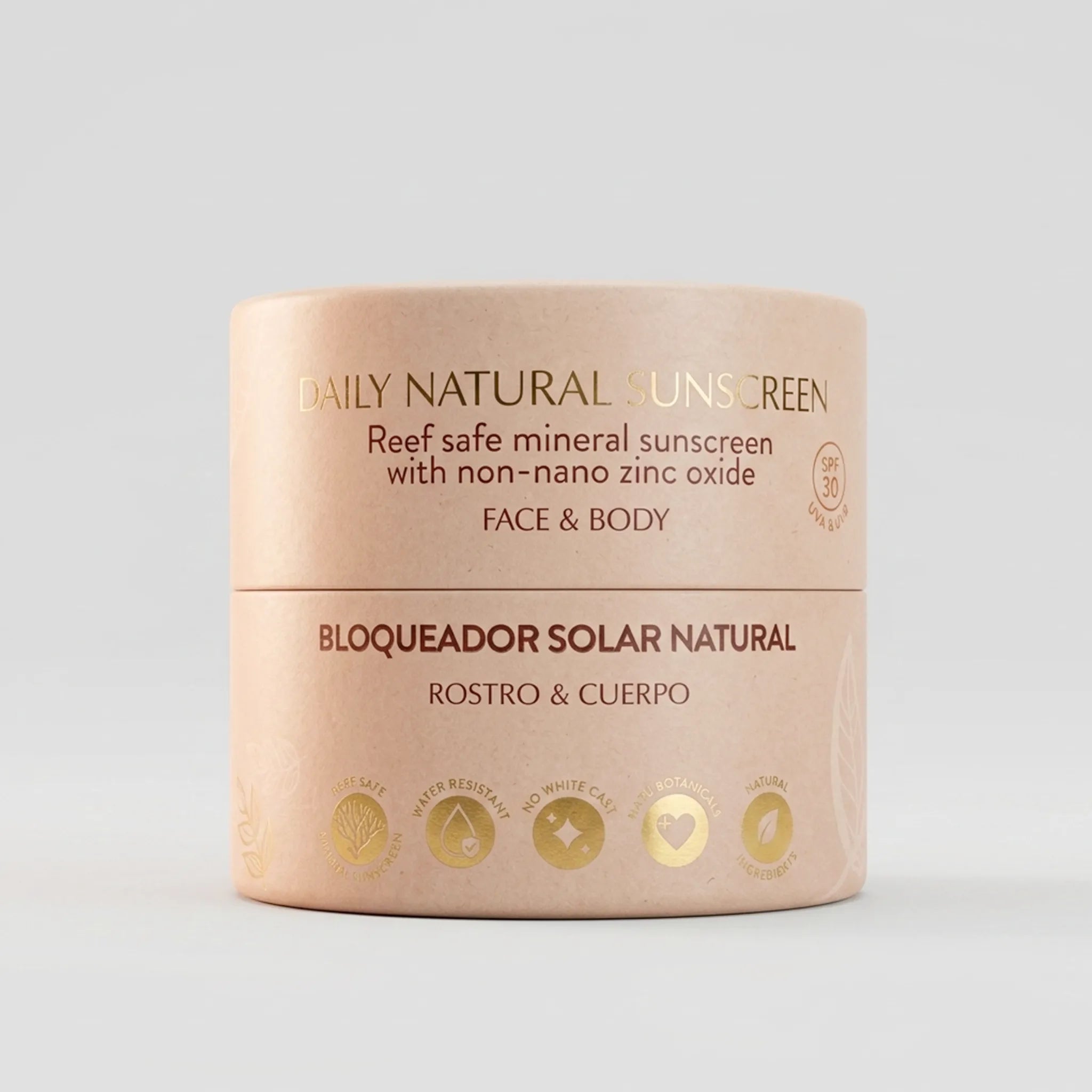 Bloqueador Solar Natural SPF 35 - Natú Botanicals MX