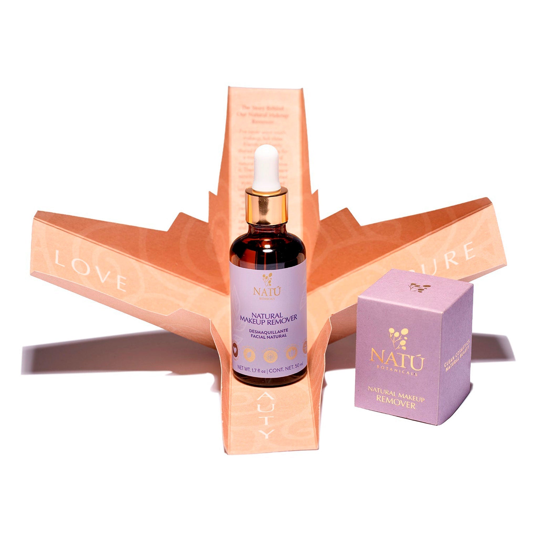 Desmaquillante Facial Natural - Natú Botanicals MX