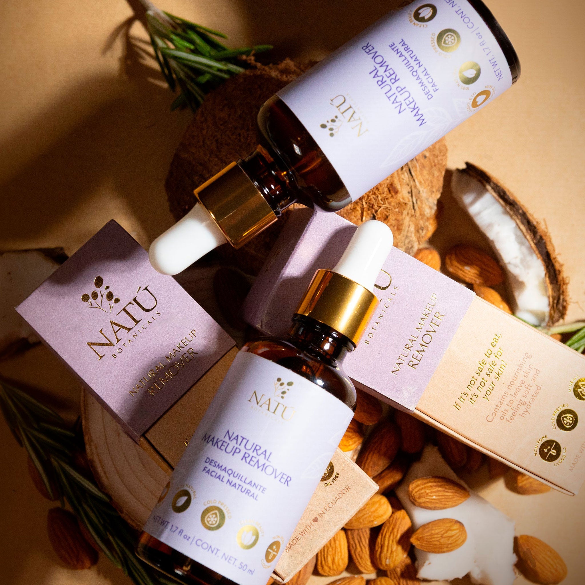 Desmaquillante Facial Natural - Natú Botanicals MX