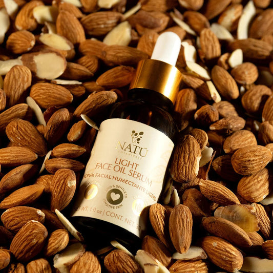 Serum facial ligero almendras - Natú Botanicals MX