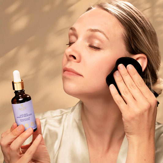 Almohadillas Desmaquillantes Reutilizables de Bambú – 20 Almohadillas con Porta-bambú y Bolsa de Lavado