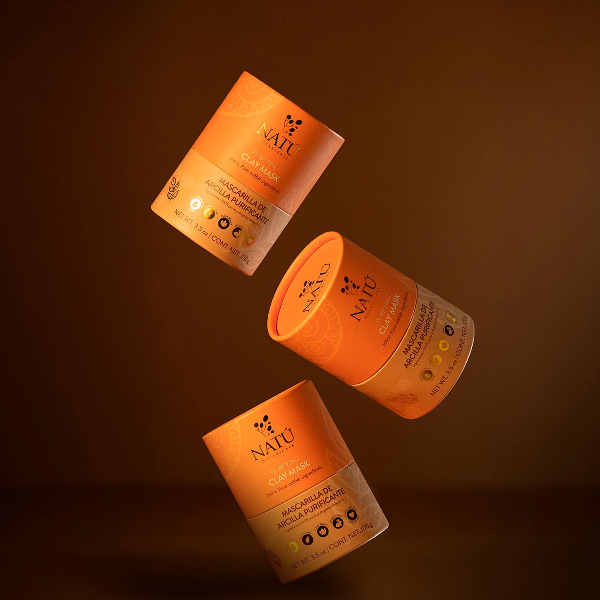 Mascarilla de Arcilla Purificante - Natú Botanicals MX