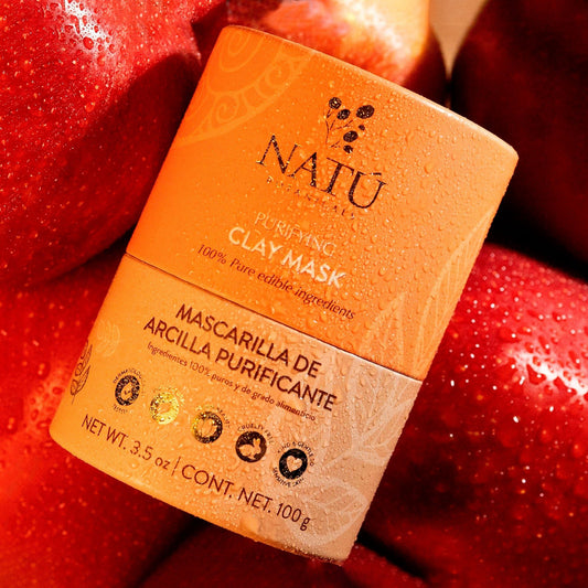 Mascarilla de Arcilla Purificante - Natú Botanicals MX