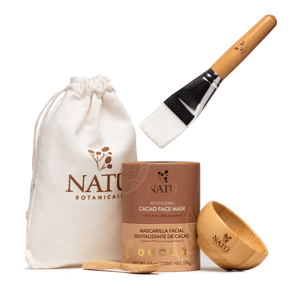 Ritual mascarilla facial revitalizante de cacao - Natú Botanicals MX