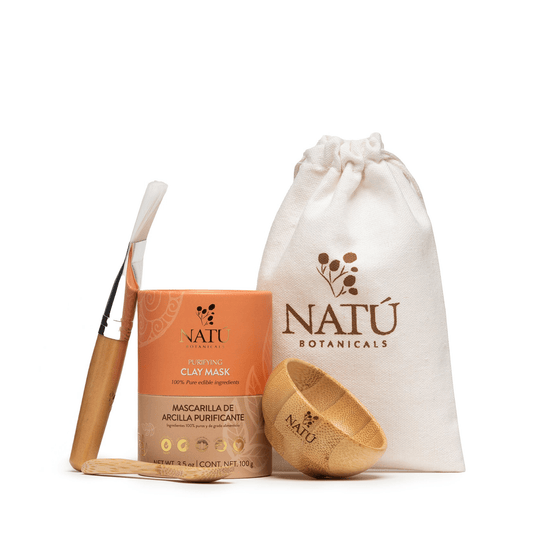 Ritual mascarilla purificante de arcilla - Natú Botanicals MX